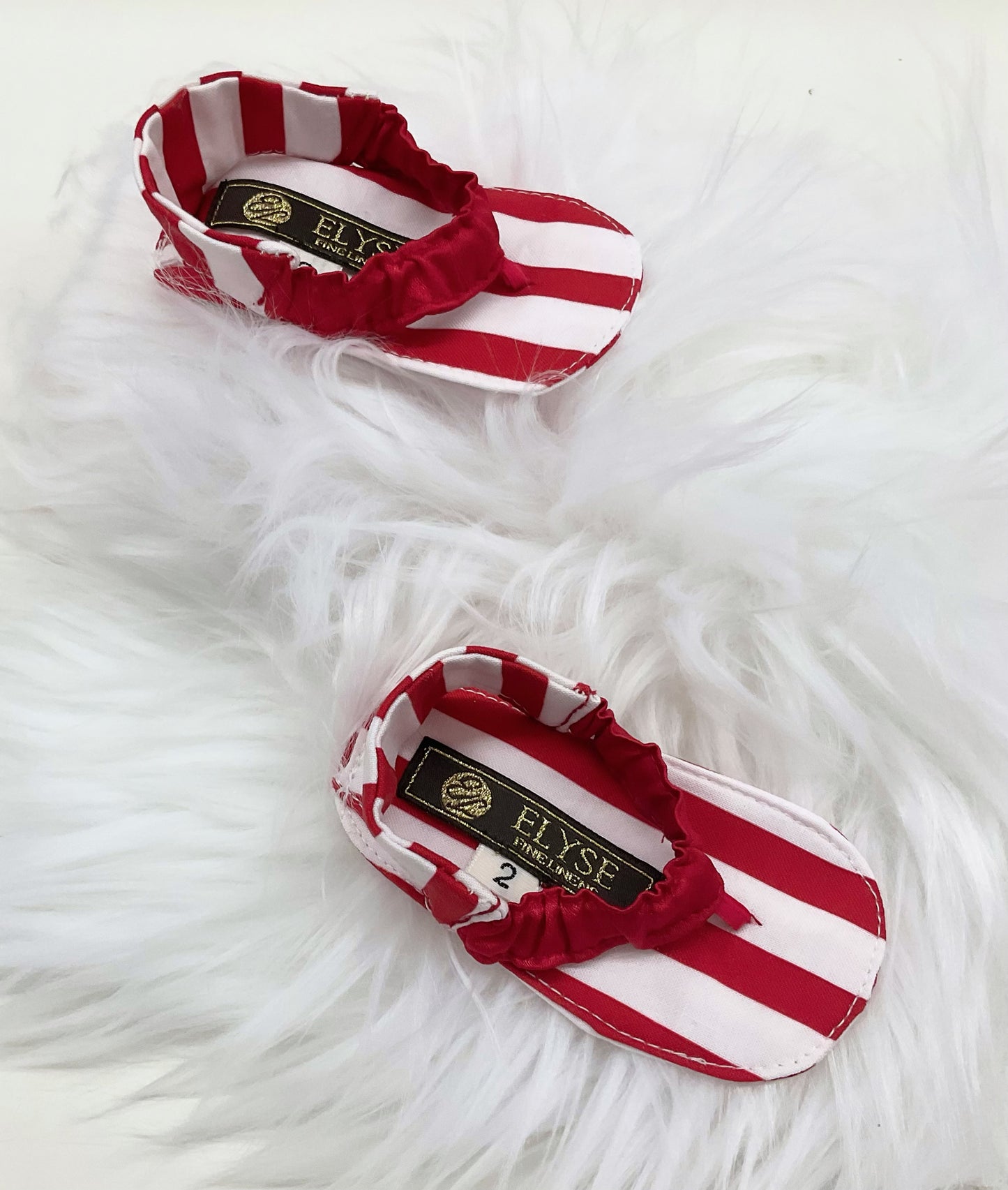 Valeria:Stripes White and Red #394
