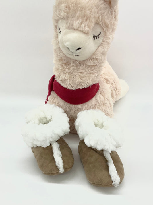 Sugar: Carmelita’s Suede Booties