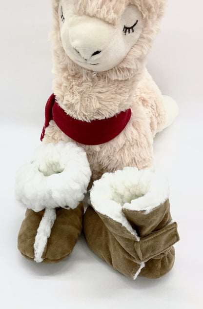 Sugar: Carmelita’s Suede Booties