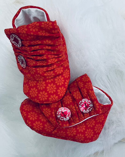 Booties:Rubi Red #381