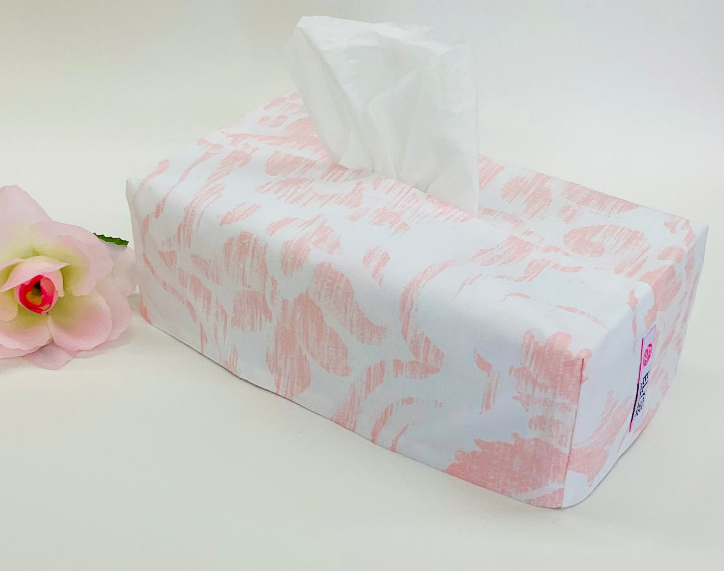 Tissue Box Cover:Alicia Blush