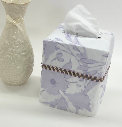 Tissue Box Cover:Luvy Lavender