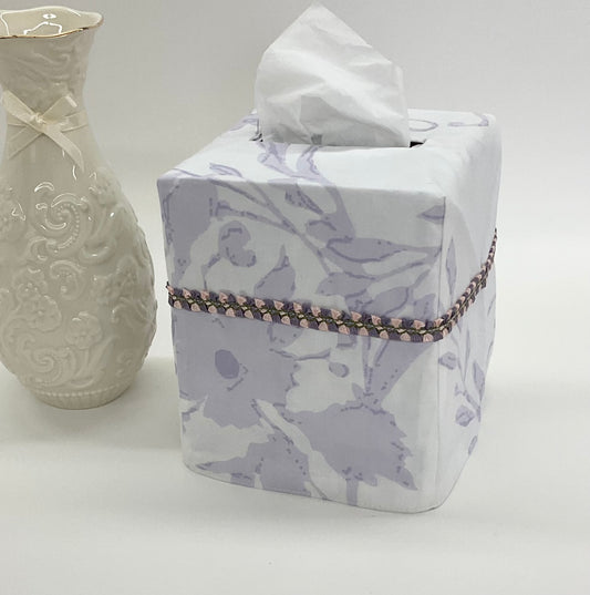 Tissue Box Cover:Luvy Lavender