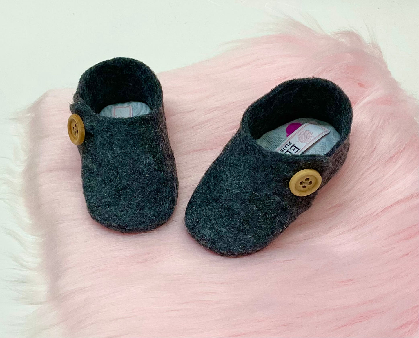 Baby Shoes:Coquette Black #389