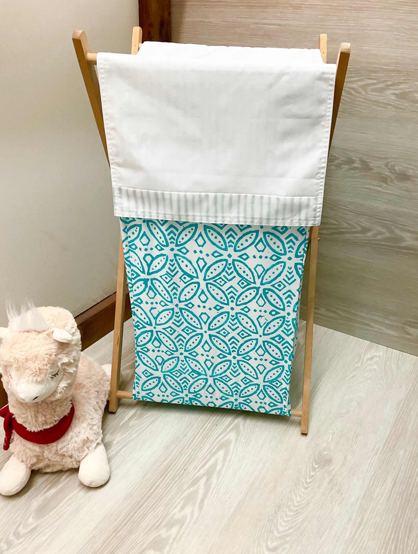 Laundry Hampers:Susan Turquoise