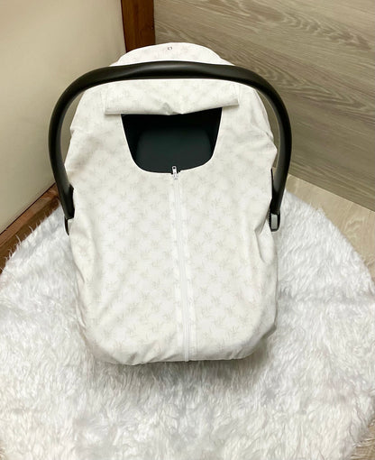 Baby Car Seat Cover:Canopy Love you
