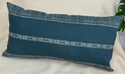 Pillow Cushion Cover:Patmos Stripe By Carolina Irving Textiles