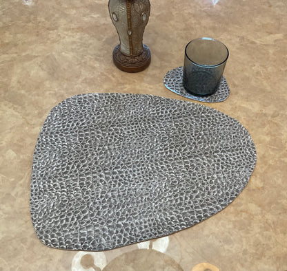 Placemat Crocco Gray