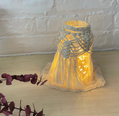 Macramé Jar