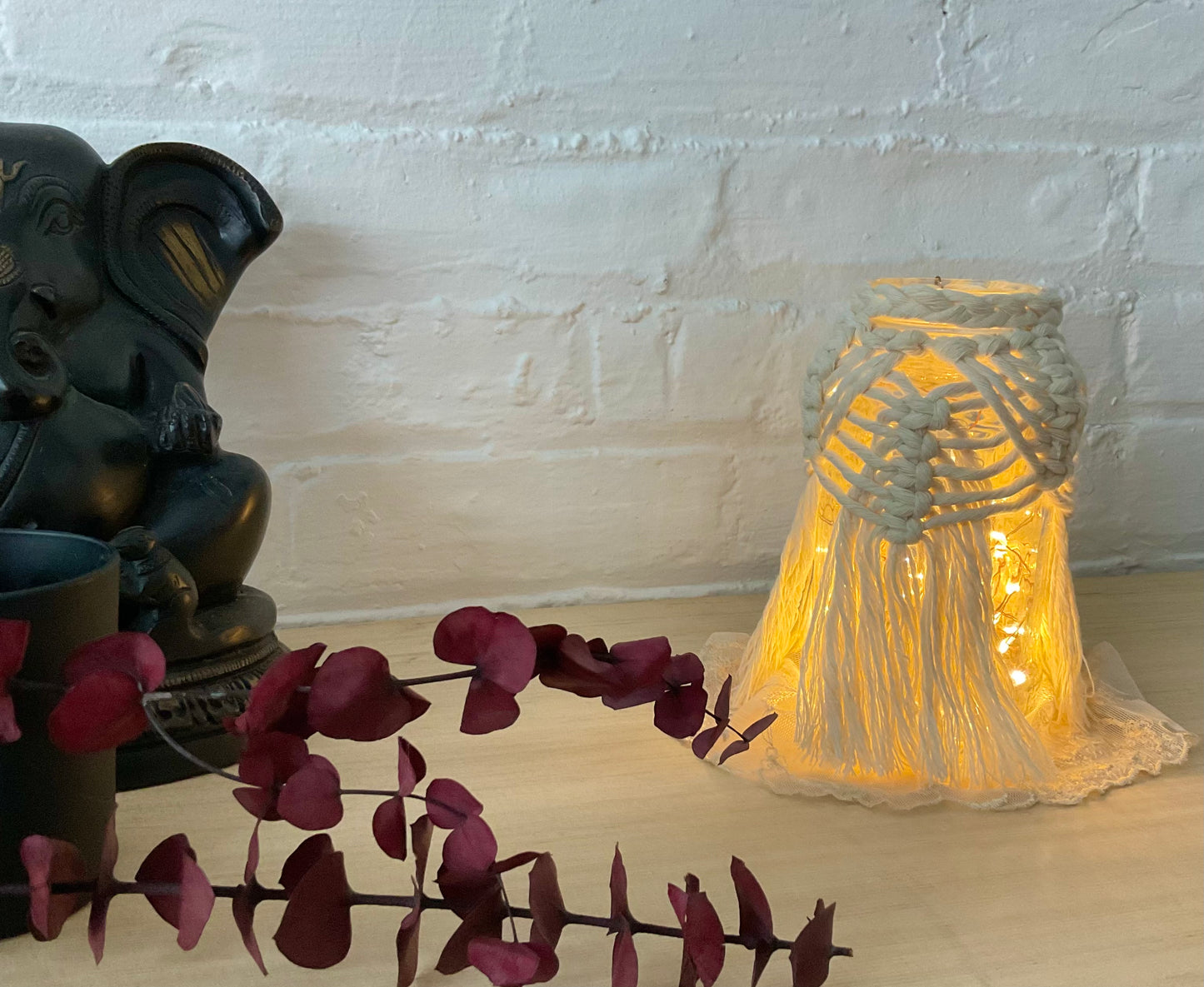 Macramé Jar