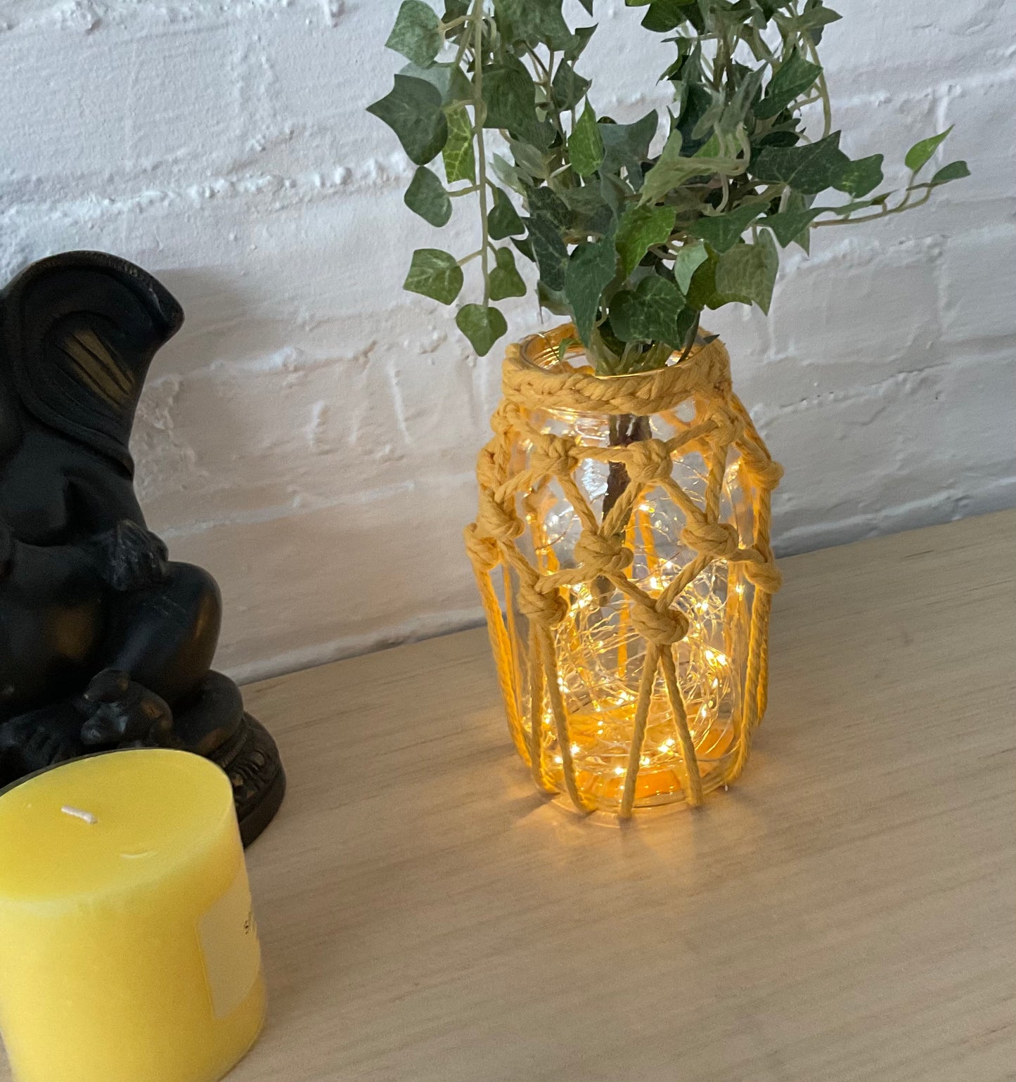 Macrame Jar