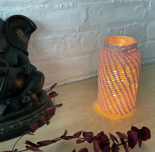 Macramé Jar