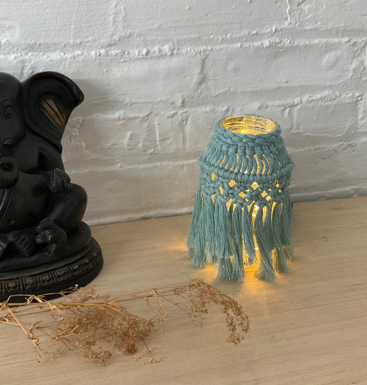 Macrame Jar