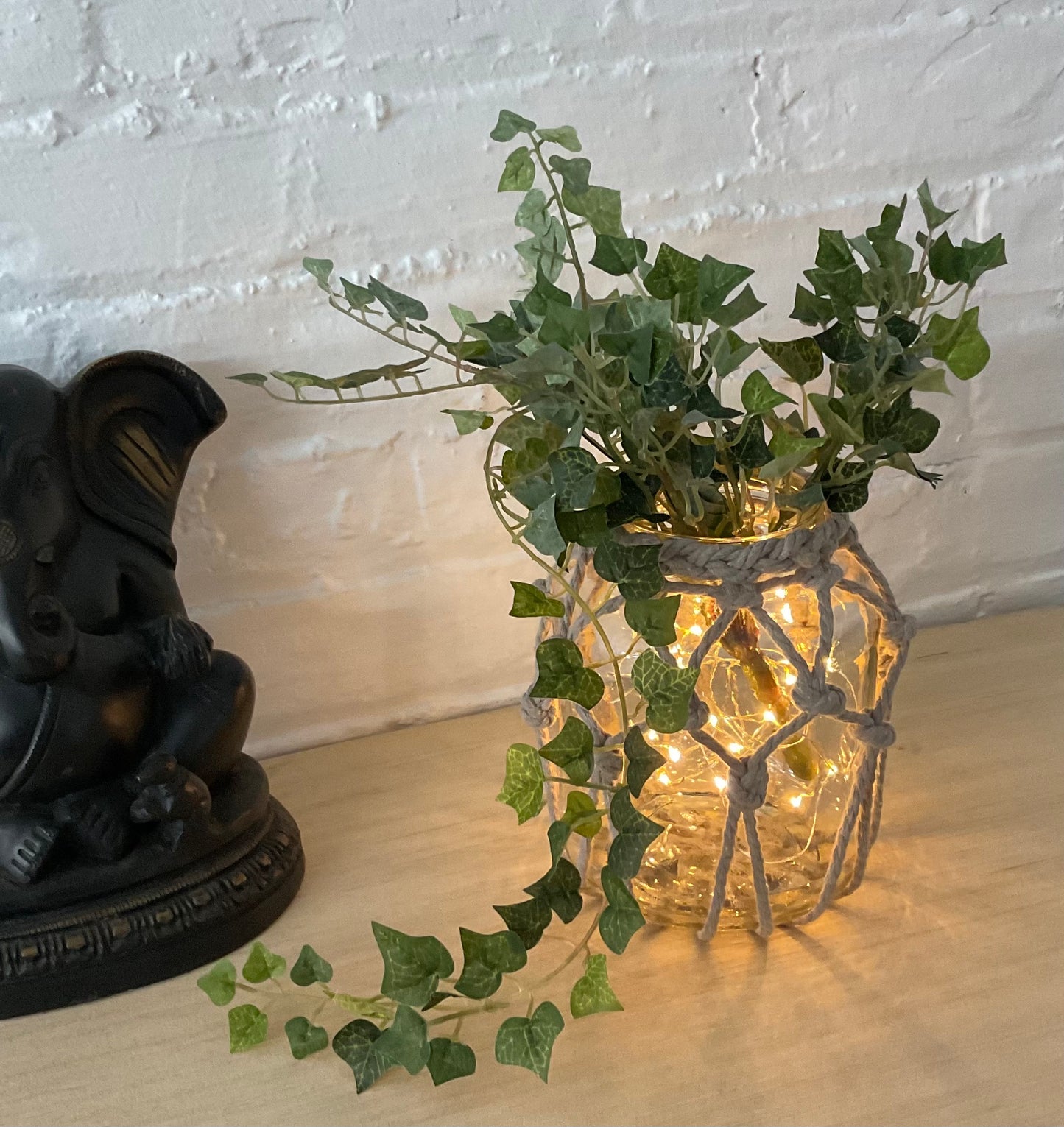 Macrame Jar