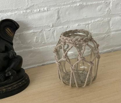 Macrame Jar