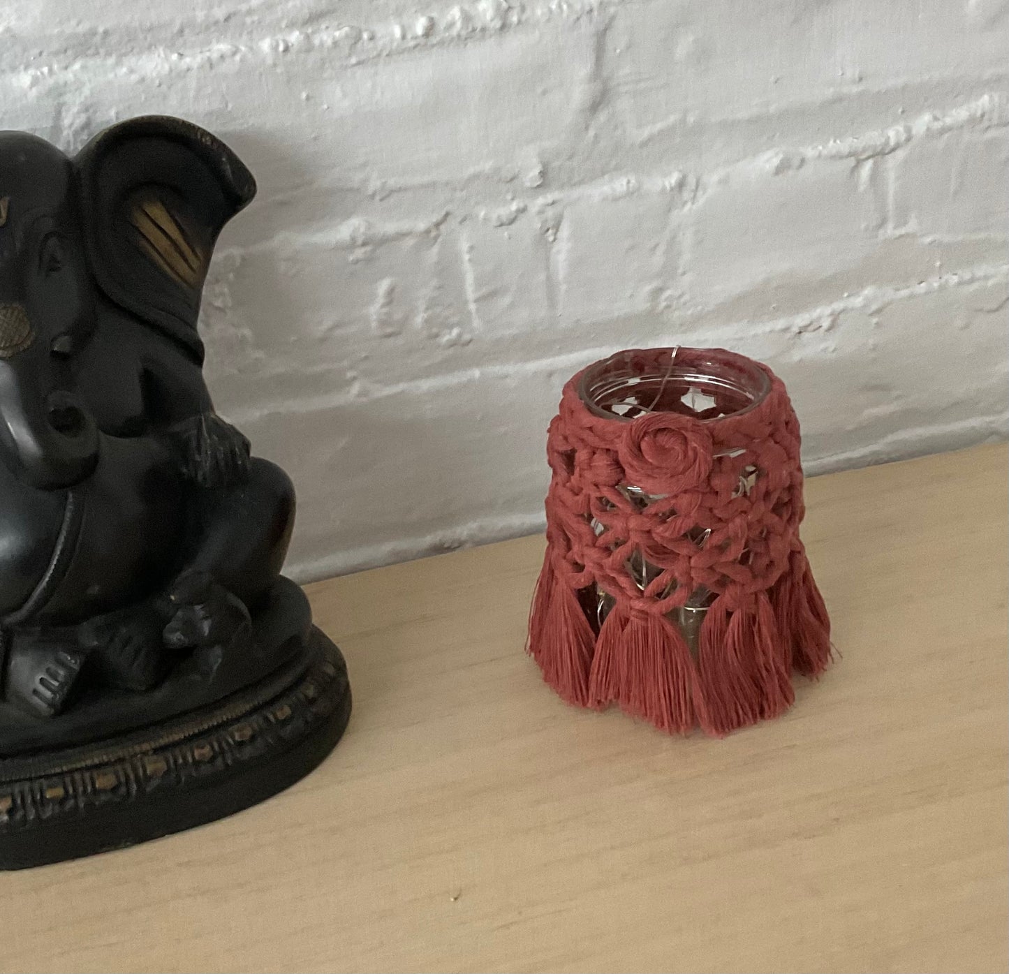 Macramé Jar
