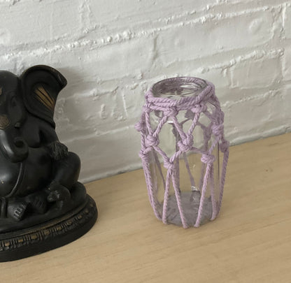 Macrame Jar