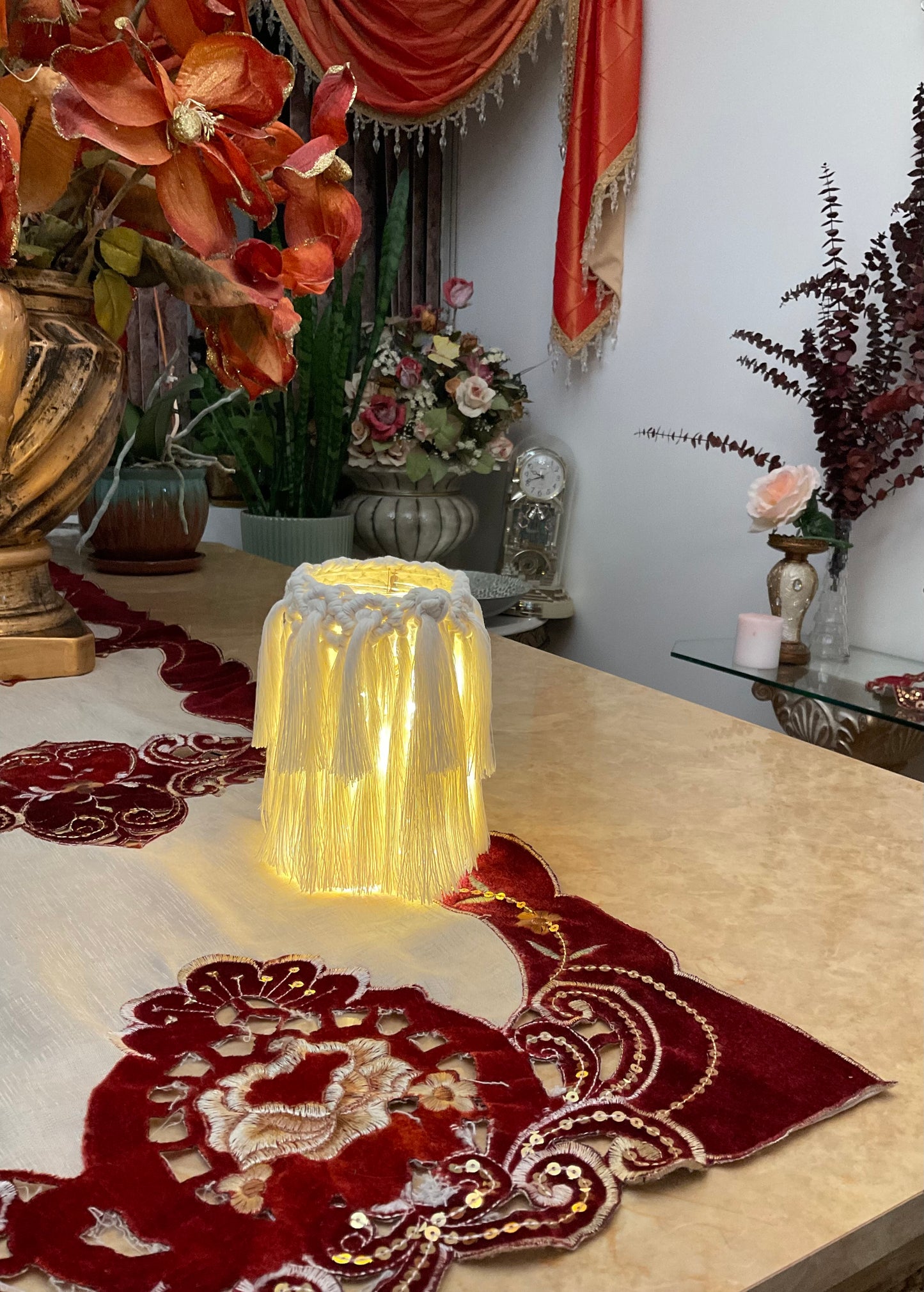 Macramé Jar
