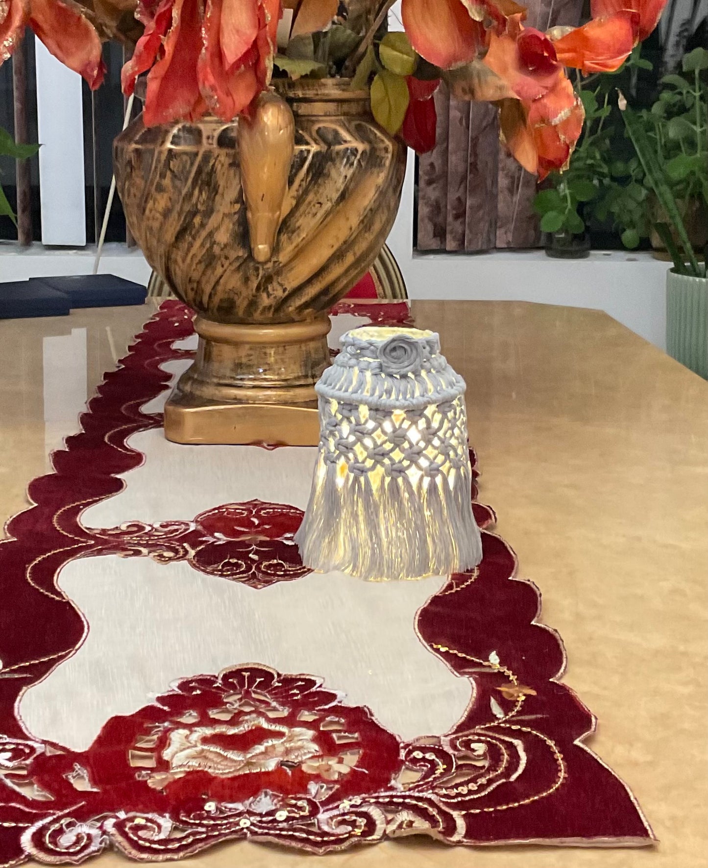 Macrame Jar