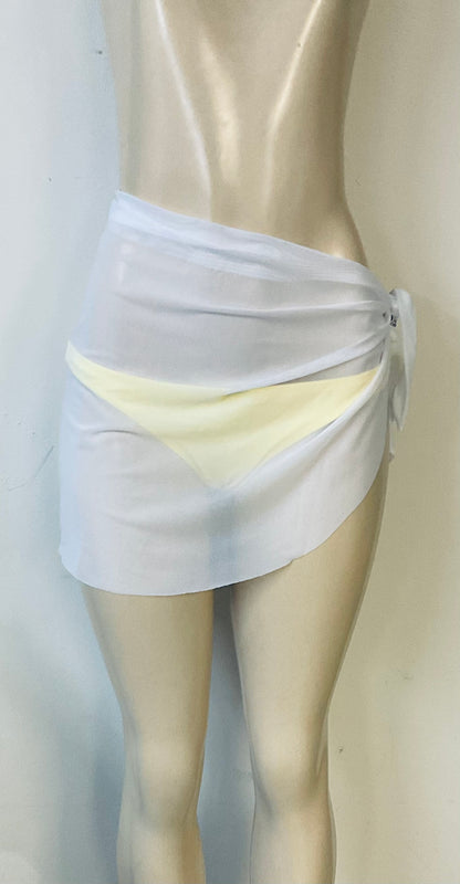 Mesh Mini Skirts Sarong