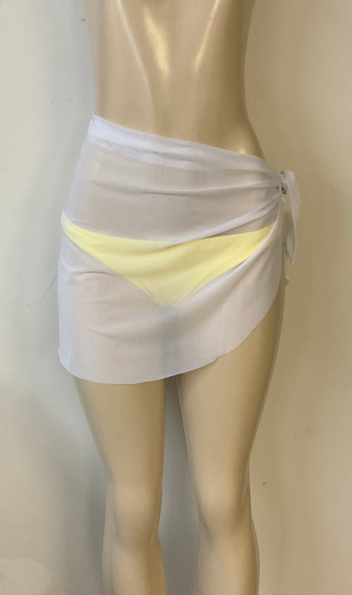 Mesh Mini Skirts Sarong
