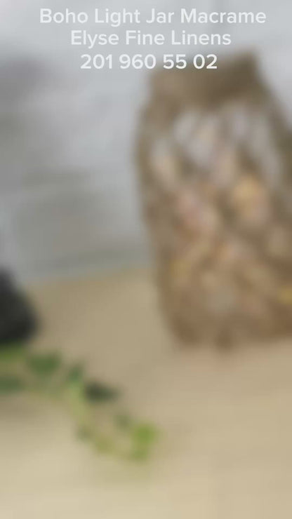Macrame Jar